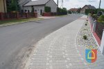 Budowa chodnika w miejscowości Kąty 2019 r.