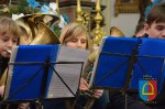 Czarnożylska Orkiestra Dęta w kościele w Czarnożyłach 2016