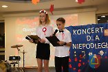 Koncert dla Niepodległej w Publicznej Szkole Podstawowej w Czarnożyłach