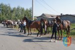 Niepodległościowy rajd konny w Czarnożyłach