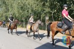 Niepodległościowy rajd konny w Czarnożyłach