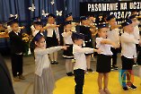 Pasowanie pierwszoklasistów w Czarnożyłach 2024 r.