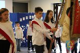 Pasowanie uczniów klas pierwszych Szkoły Podstawowej w Czarnożyłach 2022 r.