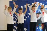 Pasowanie uczniów klas pierwszych Szkoły Podstawowej w Czarnożyłach 2022 r.