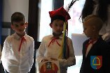 Pasowanie uczniów klas pierwszych Szkoły Podstawowej w Czarnożyłach 2022 r.