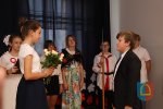 Patriotyczna inscenizacja uczniów szkoły w Łagiewnikach 2021 r.