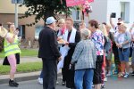 Pielgrzymi z Włocławka w Gminie Czarnożyły 2021 r.