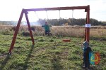 Podsumowanie projektu pod nazwą „Plac zabaw w Leniszkach sposobem na integrację pokoleniową”