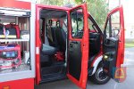 Powitanie nowego samochodu pożarniczego dla OSP Staw