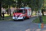 Powitanie nowego samochodu pożarniczego dla OSP Staw