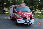 Powitanie nowego samochodu pożarniczego dla OSP Staw
