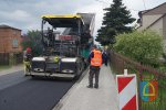 Prace drogowe w miejscowości Wydrzyn