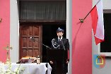 Przekazanie i poświęcenie sztandaru dla Ochotniczej Straży Pożarnej w Stawie 2025 r.