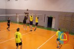 Towarzyski mecz siatkówki Gimnazjum w Czarnożyłach i Klubu Sportowego Kąty