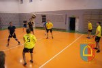 Towarzyski mecz siatkówki Gimnazjum w Czarnożyłach i Klubu Sportowego Kąty