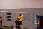 Towarzyski mecz siatkówki Gimnazjum w Czarnożyłach i Klubu Sportowego Kąty