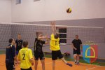 Towarzyski mecz siatkówki Gimnazjum w Czarnożyłach i Klubu Sportowego Kąty