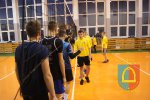 Towarzyski mecz siatkówki Gimnazjum w Czarnożyłach i Klubu Sportowego Kąty