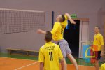 Towarzyski mecz siatkówki Gimnazjum w Czarnożyłach i Klubu Sportowego Kąty