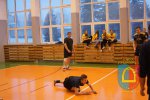 Towarzyski mecz siatkówki Gimnazjum w Czarnożyłach i Klubu Sportowego Kąty