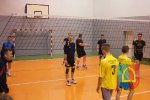 Towarzyski mecz siatkówki Gimnazjum w Czarnożyłach i Klubu Sportowego Kąty