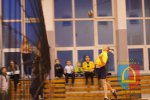 Towarzyski mecz siatkówki Gimnazjum w Czarnożyłach i Klubu Sportowego Kąty