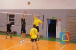 Towarzyski mecz siatkówki Gimnazjum w Czarnożyłach i Klubu Sportowego Kąty
