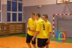 Towarzyski mecz siatkówki Gimnazjum w Czarnożyłach i Klubu Sportowego Kąty