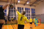 Towarzyski mecz siatkówki Gimnazjum w Czarnożyłach i Klubu Sportowego Kąty