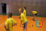 Towarzyski mecz siatkówki Gimnazjum w Czarnożyłach i Klubu Sportowego Kąty