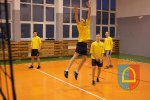 Towarzyski mecz siatkówki Gimnazjum w Czarnożyłach i Klubu Sportowego Kąty