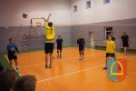 Towarzyski mecz siatkówki Gimnazjum w Czarnożyłach i Klubu Sportowego Kąty