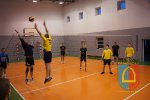 Towarzyski mecz siatkówki Gimnazjum w Czarnożyłach i Klubu Sportowego Kąty