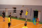 Towarzyski mecz siatkówki Gimnazjum w Czarnożyłach i Klubu Sportowego Kąty