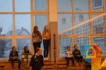 Towarzyski mecz siatkówki Gimnazjum w Czarnożyłach i Klubu Sportowego Kąty