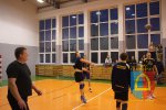 Towarzyski mecz siatkówki Gimnazjum w Czarnożyłach i Klubu Sportowego Kąty