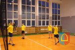 Towarzyski mecz siatkówki Gimnazjum w Czarnożyłach i Klubu Sportowego Kąty