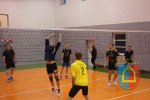 Towarzyski mecz siatkówki Gimnazjum w Czarnożyłach i Klubu Sportowego Kąty