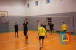 Towarzyski mecz siatkówki Gimnazjum w Czarnożyłach i Klubu Sportowego Kąty