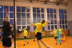 Towarzyski mecz siatkówki Gimnazjum w Czarnożyłach i Klubu Sportowego Kąty