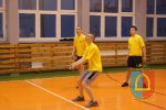 Towarzyski mecz siatkówki Gimnazjum w Czarnożyłach i Klubu Sportowego Kąty
