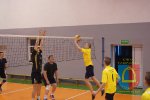 Towarzyski mecz siatkówki Gimnazjum w Czarnożyłach i Klubu Sportowego Kąty