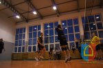 Towarzyski mecz siatkówki Gimnazjum w Czarnożyłach i Klubu Sportowego Kąty