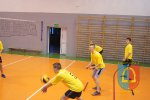 Towarzyski mecz siatkówki Gimnazjum w Czarnożyłach i Klubu Sportowego Kąty