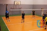 Towarzyski mecz siatkówki Gimnazjum w Czarnożyłach i Klubu Sportowego Kąty