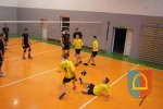 Towarzyski mecz siatkówki Gimnazjum w Czarnożyłach i Klubu Sportowego Kąty