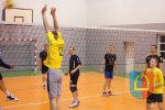 Towarzyski mecz siatkówki Gimnazjum w Czarnożyłach i Klubu Sportowego Kąty