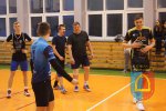 Towarzyski mecz siatkówki Gimnazjum w Czarnożyłach i Klubu Sportowego Kąty