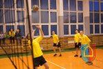 Towarzyski mecz siatkówki Gimnazjum w Czarnożyłach i Klubu Sportowego Kąty