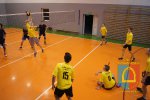 Towarzyski mecz siatkówki Gimnazjum w Czarnożyłach i Klubu Sportowego Kąty